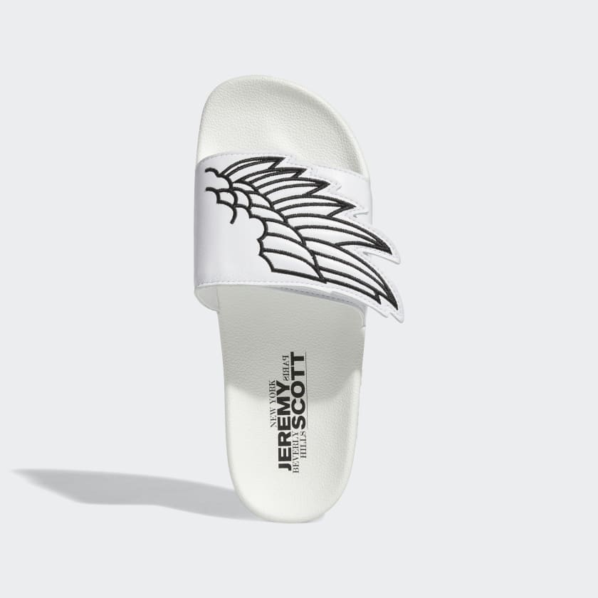 ADILETTE JEREMY SCOTT MONOGRAM WINGS
