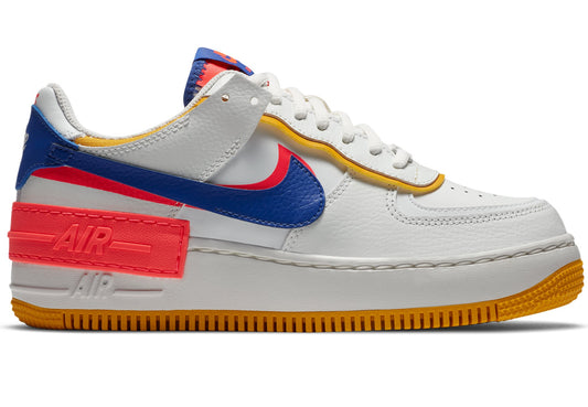 Wmns Air Force 1 Shadow 'White Crimson Blue'