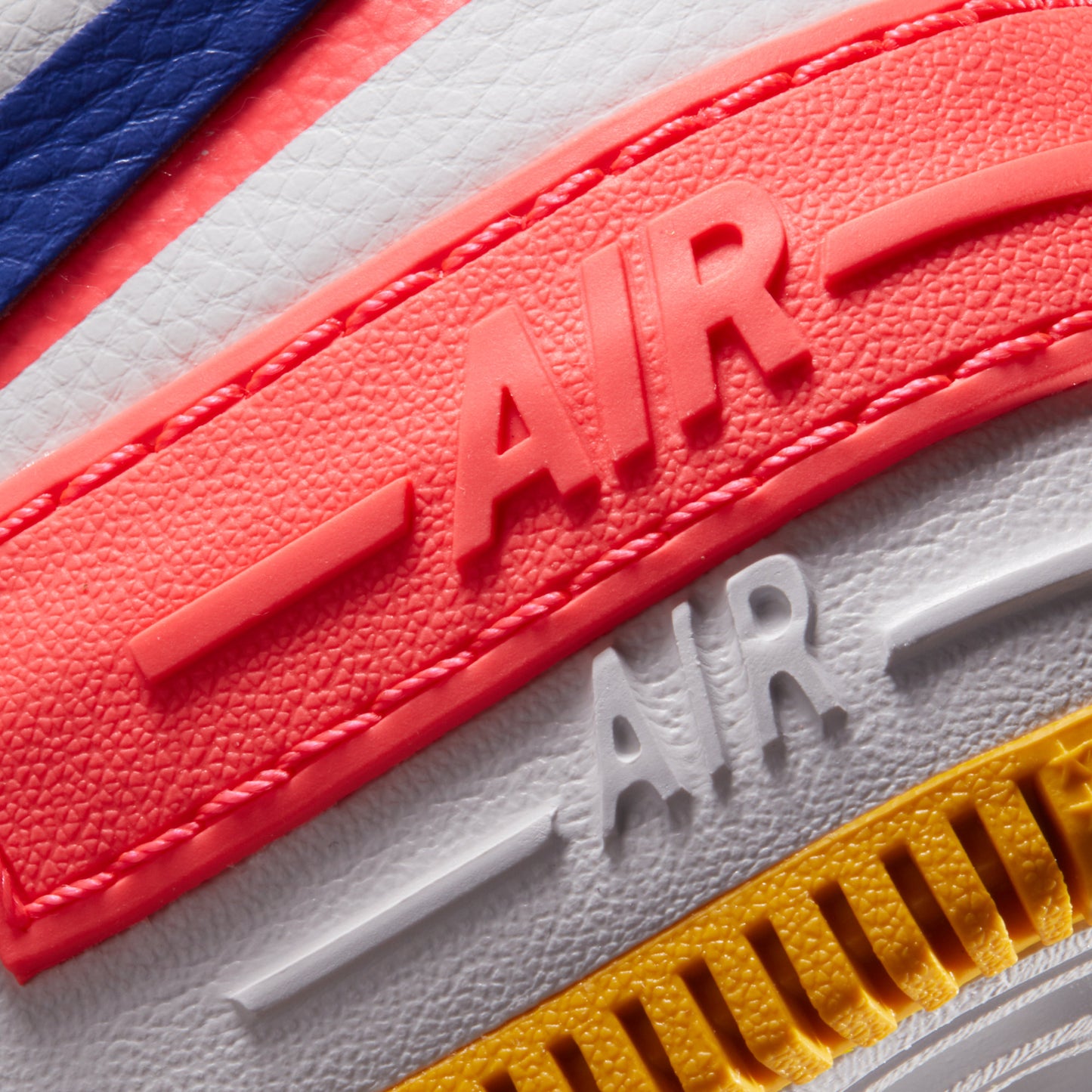 Wmns Air Force 1 Shadow 'White Crimson Blue'
