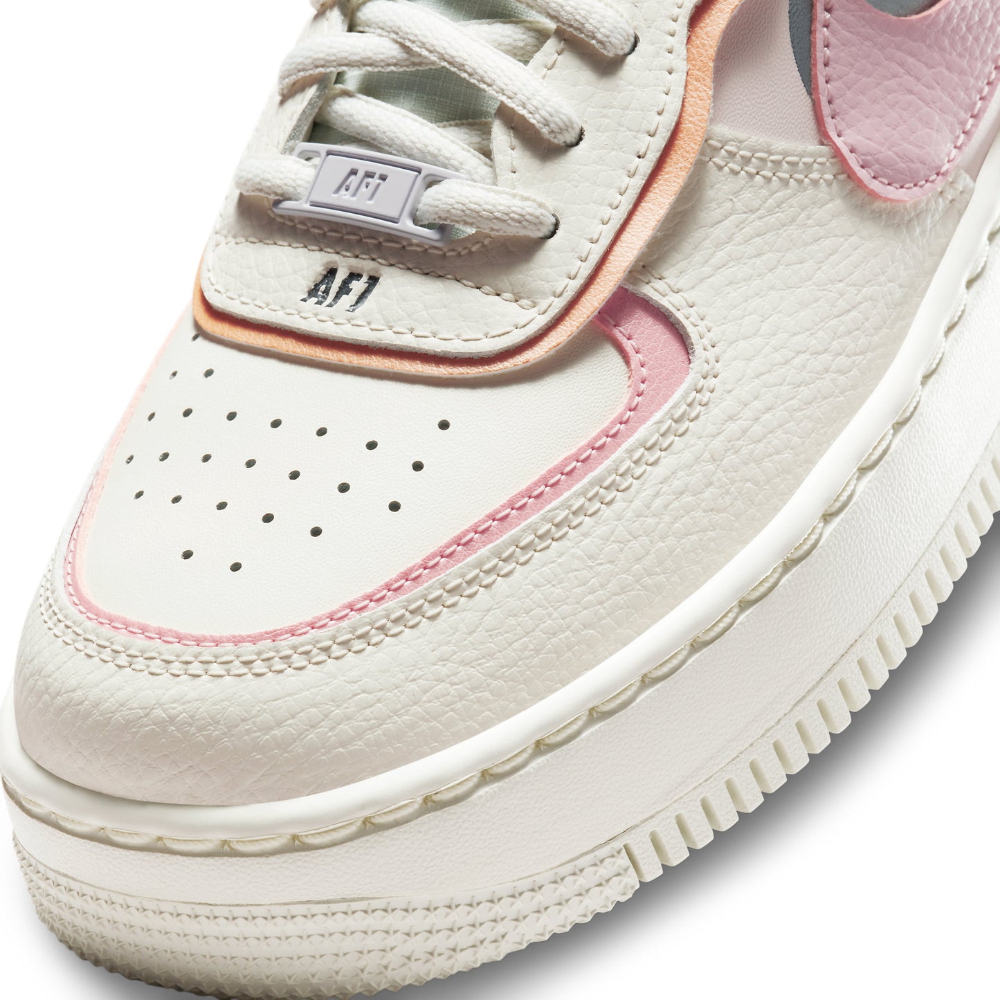 Wmns Air Force 1 Shadow 'Orange Chalk Pink Glaze'