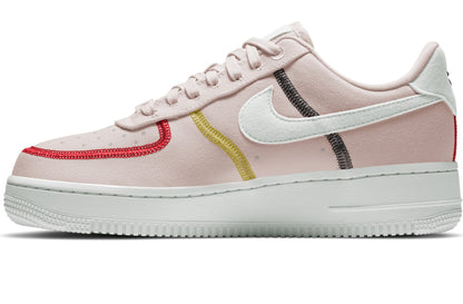 Wmns Air Force 1 '07 Low LX 'Stitched Canvas - Siltstone Red'